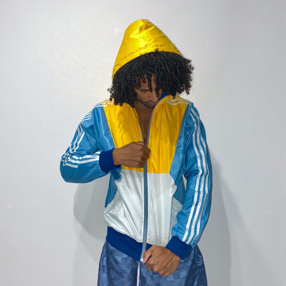 Adidas Originals Vintage Super Rare Jacket Shellsuit Cal Surf Small
